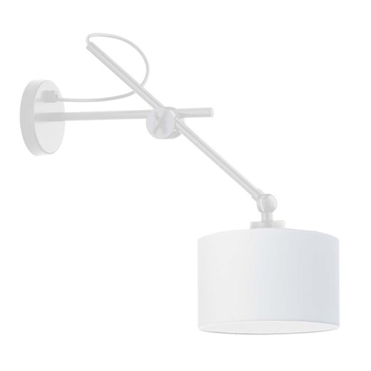 Lampa ścienna na wysięgniku biała HAMILTON ze sklepu Lysne w kategorii Lampy ścienne - zdjęcie 181818515
