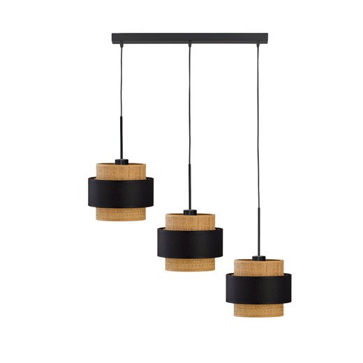 3-punktowa lampa wisząca nad stół w stylu boho BORNEO BOHO ze sklepu Lysne w kategorii Lampy wiszące - zdjęcie 181819077