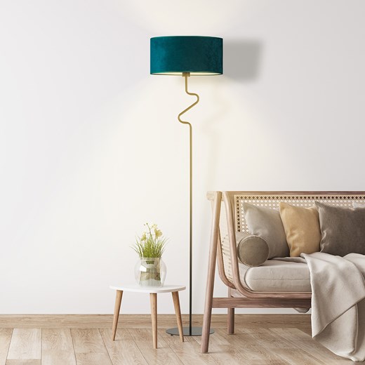 Lampa podłogowa do czytania w salonie MORONI VELUR ze sklepu Lysne w kategorii Lampy podłogowe - zdjęcie 181819378