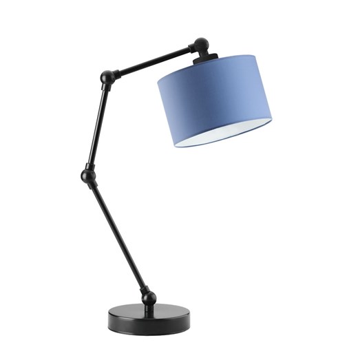 Czarna lampka biurkowa z abażurem ASMARA ze sklepu Lysne w kategorii Lampy dziecięce - zdjęcie 181819527