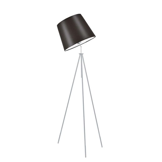 Srebrna lampa stojąca na trójnogu OSLO ze sklepu Lysne w kategorii Lampy podłogowe - zdjęcie 181820138