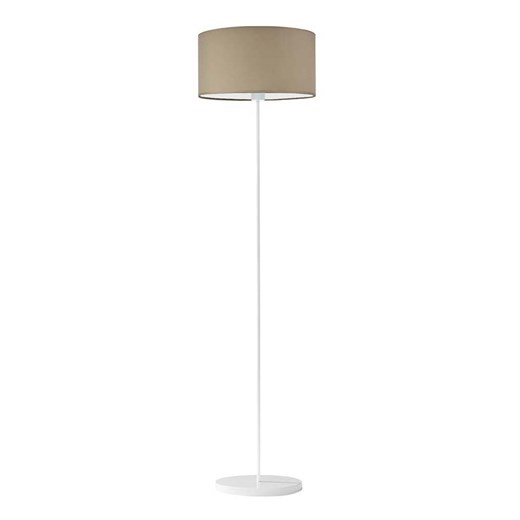 Nowoczesna lampa podłogowa do sypialni WERONA z beżowym abażurem ze sklepu Lysne w kategorii Lampy podłogowe - zdjęcie 181820249