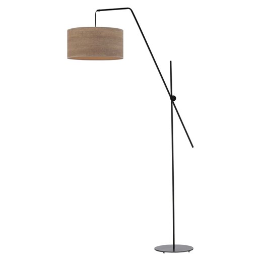 Nowoczesna lampa stojąca do salonu BILBAO ECO z fornirowym abażurem ze sklepu Lysne w kategorii Lampy podłogowe - zdjęcie 181820647