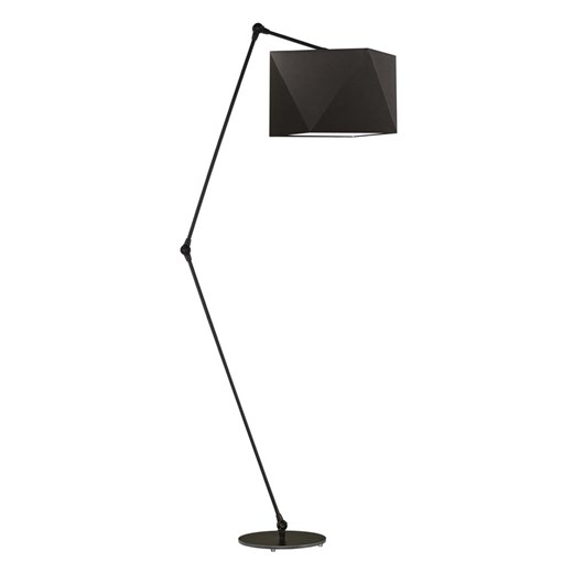 Regulowana czarna lampa podłogowa do czytania OSAKA ze sklepu Lysne w kategorii Lampy podłogowe - zdjęcie 181820997