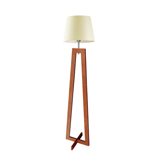 Klasyczna lampa stojąca z abażurem do salonu KOS ze sklepu Lysne w kategorii Lampy podłogowe - zdjęcie 181821099