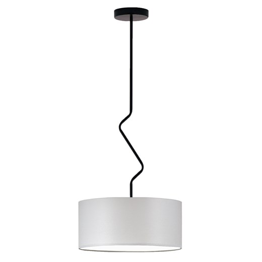 Skandynawska lampa sufitowa z abażurem LOZANNA fi - 40 cm ze sklepu Lysne w kategorii Lampy sufitowe - zdjęcie 181821285