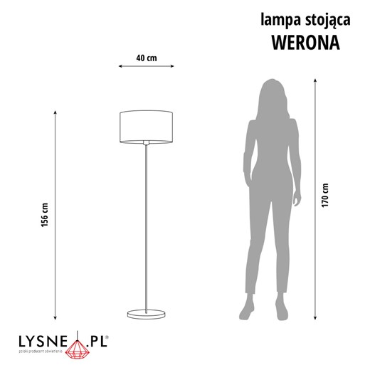 Lampa stojąca do sypialni w stylu boho WERONA BOHO ze sklepu Lysne w kategorii Lampy podłogowe - zdjęcie 181822676