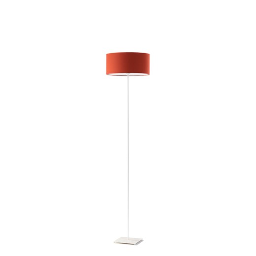 Biała lampa stojąca do salonu z abażurem MEKSYK ze sklepu Lysne w kategorii Lampy podłogowe - zdjęcie 181822755