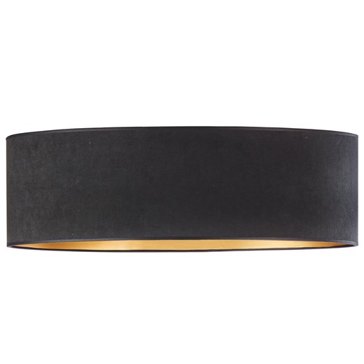 Czarno-złota lampa sufitowa MEDINA VELUR fi - 80 cm ze sklepu Lysne w kategorii Lampy sufitowe - zdjęcie 181822969