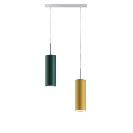 Podwójna lampa wisząca nad stół MADERA na belce ze sklepu Lysne w kategorii Lampy wiszące - zdjęcie 181823068