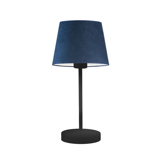 Nowoczesna lampka nocna do czytania SIENA VELUR z welurowym abażurem ze sklepu Lysne w kategorii Lampy stołowe - zdjęcie 181823317