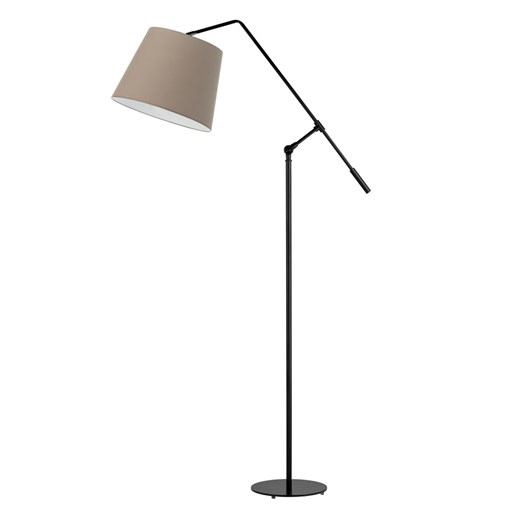 Lampa stojąca z regulacją kąta padania światła FOYA z beżowym kloszem ze sklepu Lysne w kategorii Lampy podłogowe - zdjęcie 181823649