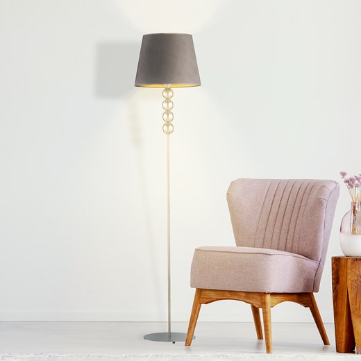 Piękna lampa stojąca do salonu SEUL VELUR ze sklepu Lysne w kategorii Lampy podłogowe - zdjęcie 181823707