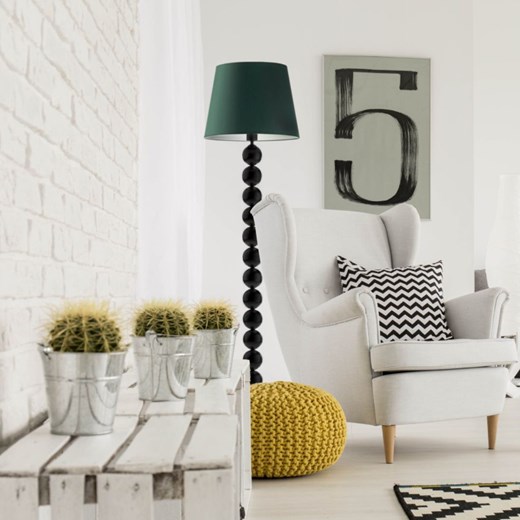Designerska lampa podłogowa do salonu z kulami BANGKOK ze sklepu Lysne w kategorii Lampy podłogowe - zdjęcie 181824096