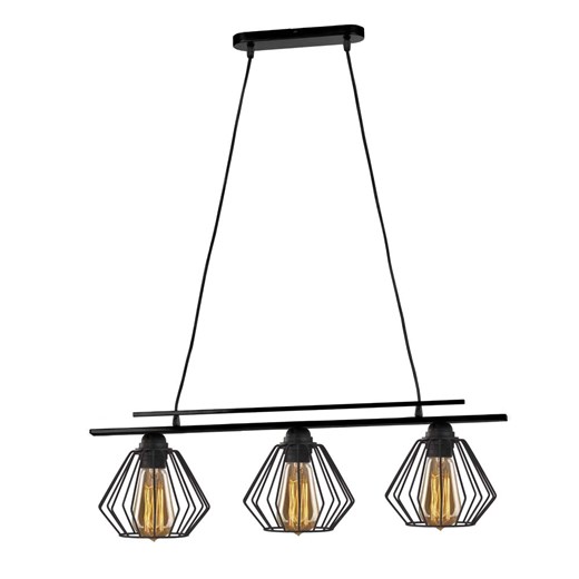 Metalowa lampa wisząca z drutów TIJUANA LOFT ze sklepu Lysne w kategorii Lampy wiszące - zdjęcie 181824306
