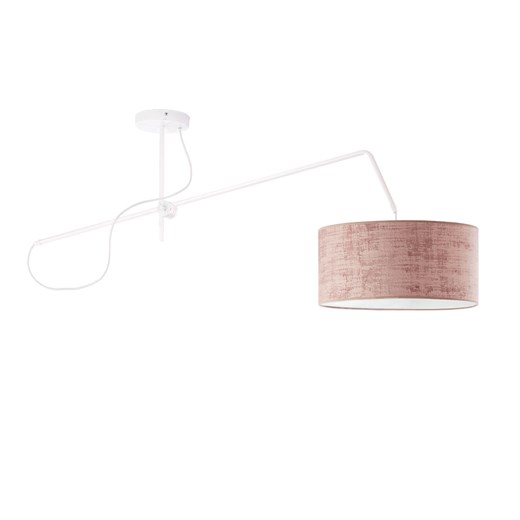 Lampa na wysięgniku ruchomym RIO VELUR w stylu glamour ze sklepu Lysne w kategorii Lampy wiszące - zdjęcie 181824527