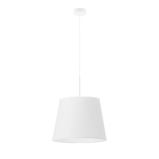 Biała lampa wisząca do salonu SARI w nowoczesnym stylu - kolor biały ze sklepu Lysne w kategorii Lampy wiszące - zdjęcie 181825106