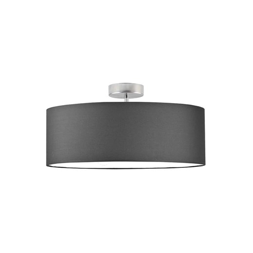 Ciemnoszara lampa sufitowa do sypialni WENECJA fi - 50 cm - kolor grafitowy ze sklepu Lysne w kategorii Lampy sufitowe - zdjęcie 181825568