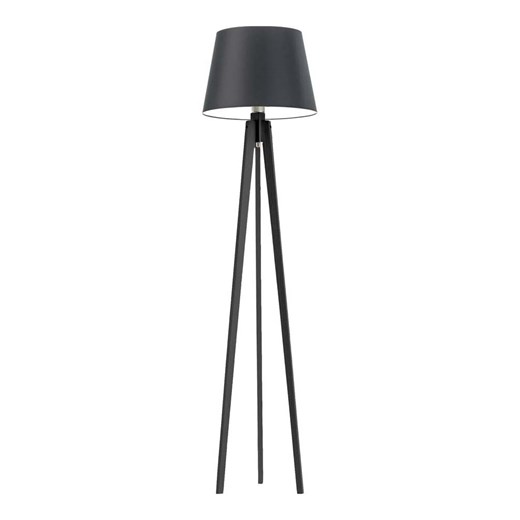 Czarna lampa podłogowa na 3 nogach CURACAO ze sklepu Lysne w kategorii Lampy podłogowe - zdjęcie 181826467