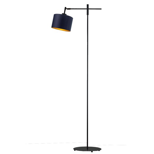Lampa stojąca do salonu z abażurem SERES GOLD ze sklepu Lysne w kategorii Lampy podłogowe - zdjęcie 181827049