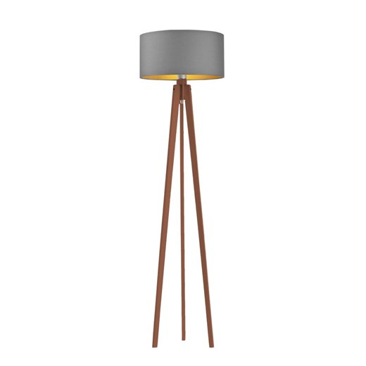 Lampa stojąca drewniana MIAMI GOLD ze sklepu Lysne w kategorii Lampy podłogowe - zdjęcie 181827307
