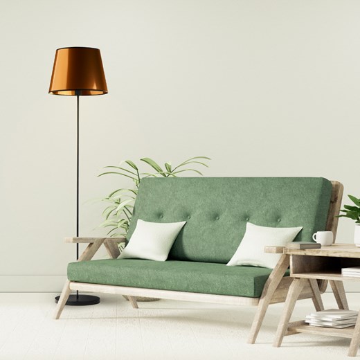 Miedziana lampa podłogowa w stylu loft VASTO MIRROR ze sklepu Lysne w kategorii Lampy podłogowe - zdjęcie 181827387