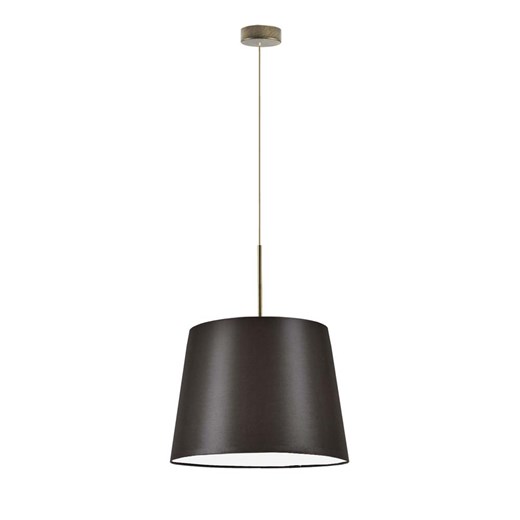 Brązowa lampa wisząca do kuchni nad stół SARI - kolor brązowy ze sklepu Lysne w kategorii Lampy wiszące - zdjęcie 181827645