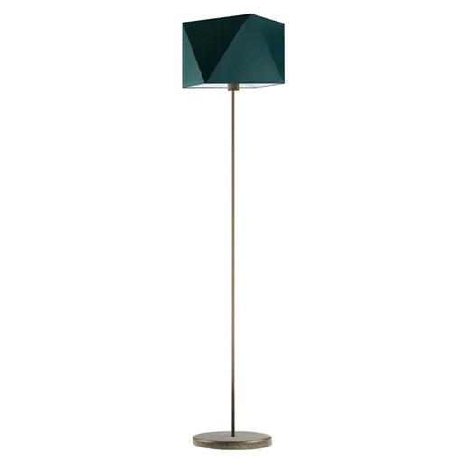 Złota lampa stojąca do salonu w stylu urban jungle FIDŻI ze sklepu Lysne w kategorii Lampy podłogowe - zdjęcie 181828747