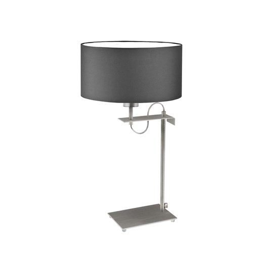 Skandynawska lampa biurkowa z szarym kloszem ALASKA ze sklepu Lysne w kategorii Lampy stołowe - zdjęcie 181829965