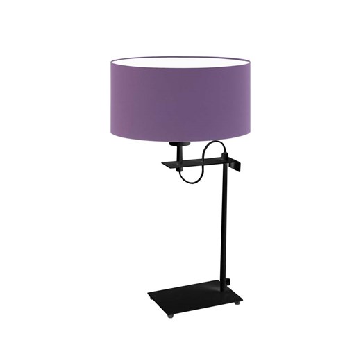 Czarno-fioletowa lampka nocna LED do sypialni ALASKA w stylu art deco ze sklepu Lysne w kategorii Lampy stołowe - zdjęcie 181829966