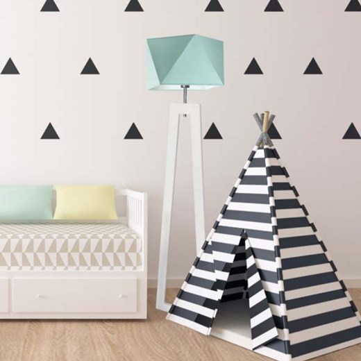 Designerska lampa podłogowa z drewna BAKU ze sklepu Lysne w kategorii Lampy podłogowe - zdjęcie 181830109