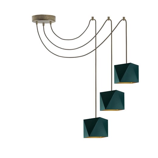 Lampa sufitowa z regulowaną wysokością KANO D3 GOLD ze sklepu Lysne w kategorii Lampy sufitowe - zdjęcie 181830215