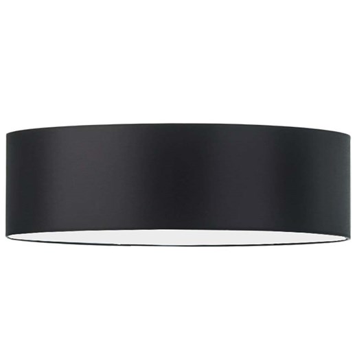 Duży czarny plafon sufitowy 80 cm MEDINA fi - 80 cm ze sklepu Lysne w kategorii Lampy sufitowe - zdjęcie 181830249