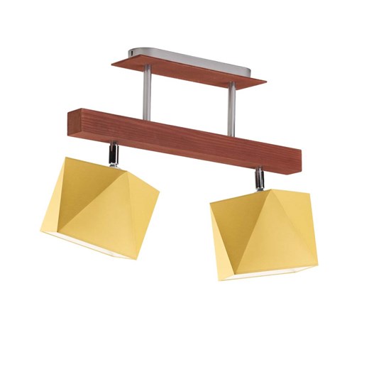 Drewniana lampa sufitowa ASTIR z regulowanymi kloszami ze sklepu Lysne w kategorii Lampy wiszące - zdjęcie 181830399