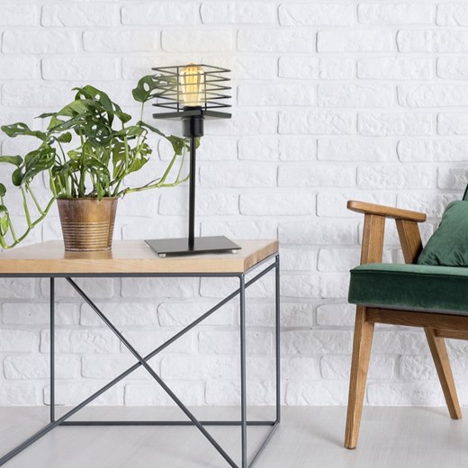Lampka nocna industrialna druciana PEGU LOFT ze sklepu Lysne w kategorii Lampy stołowe - zdjęcie 181830549