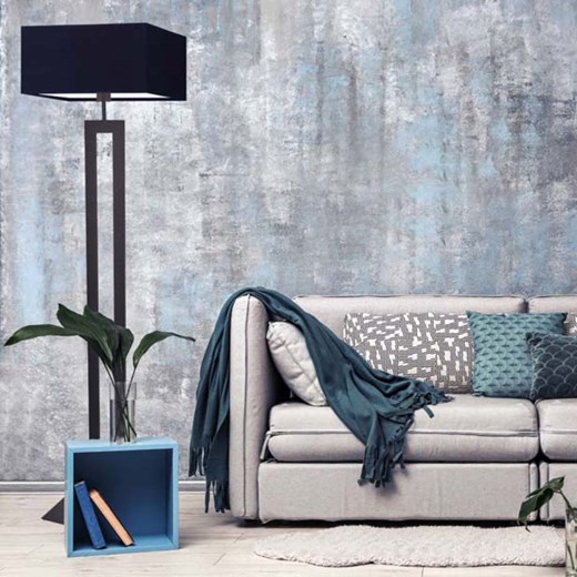 Geometryczna lampa podłogowa do wnętrz loftowych TORONTO ze sklepu Lysne w kategorii Lampy podłogowe - zdjęcie 181830668