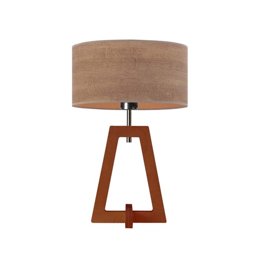 Drewniana lampa nocna do sypialni CLIO ECO ze sklepu Lysne w kategorii Lampy stołowe - zdjęcie 181830937