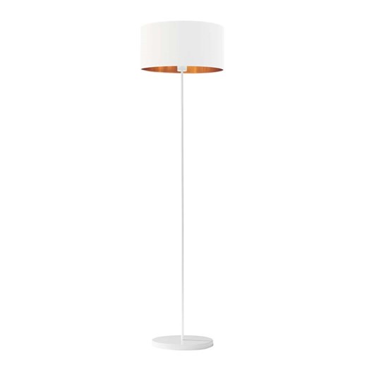 Lampa podłogowa biała glamour WERONA GOLD ze sklepu Lysne w kategorii Lampy podłogowe - zdjęcie 181831065