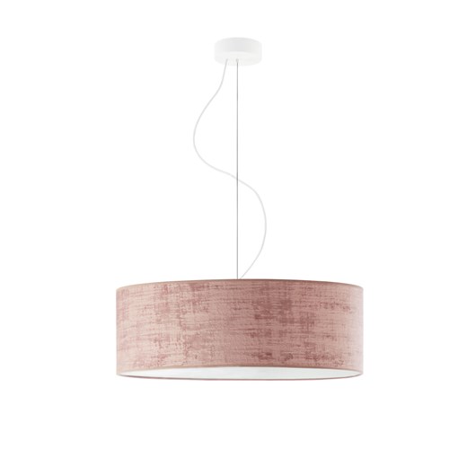 Lampa wisząca w stylu glamour HAJFA VELUR fi - 50 cm kolor różowy ze sklepu Lysne w kategorii Lampy wiszące - zdjęcie 181831258