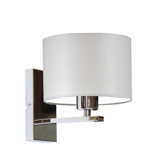 Skandynawska lampa ścienna szara/chromowana ELVORA ze sklepu Lysne w kategorii Lampy ścienne - zdjęcie 181831845