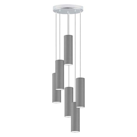 Szara lampa wisząca kaskadowa w stylu skandynawskim MONACO ze sklepu Lysne w kategorii Lampy wiszące - zdjęcie 181832845