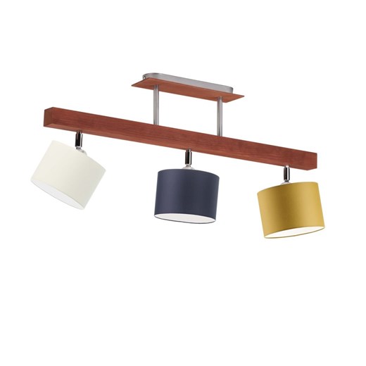 Kolorowa lampa przysufitowa z drewna HOLLYWOOD ze sklepu Lysne w kategorii Lampy wiszące - zdjęcie 181833026