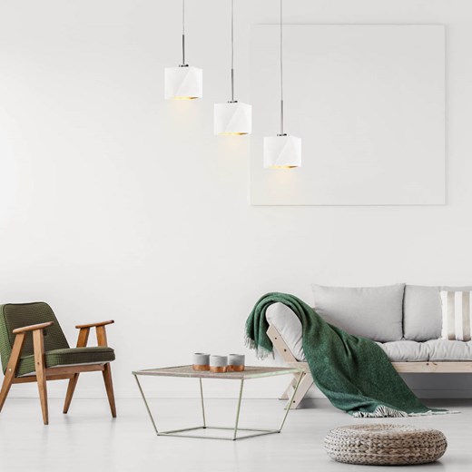 Żyrandol do salonu MICHIGAN GOLD ze sklepu Lysne w kategorii Lampy wiszące - zdjęcie 181833737