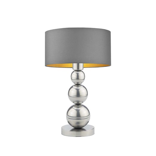 Srebrna lampka nocna do sypialni HONOLULU GOLD ze sklepu Lysne w kategorii Lampy stołowe - zdjęcie 181833848