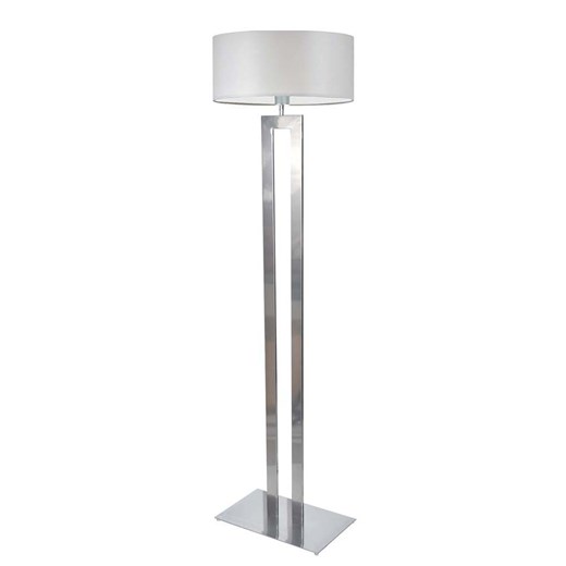 Lampa stojąca z jasnoszarym abażurem KALIFORNIA ze sklepu Lysne w kategorii Lampy podłogowe - zdjęcie 181833869