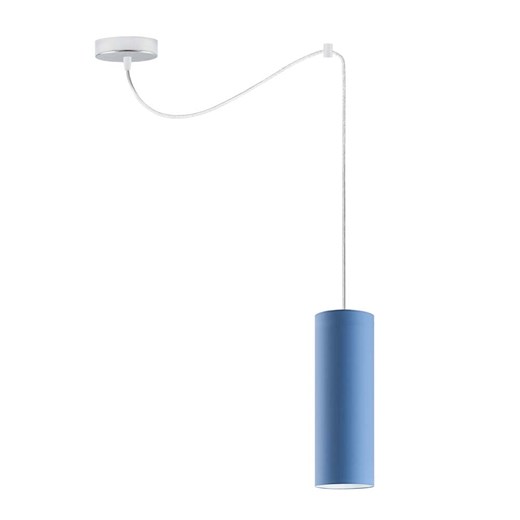 Wisząca lampa pająk z niebieskim abażurem VIZELA T1 ze sklepu Lysne w kategorii Lampy wiszące - zdjęcie 181835478