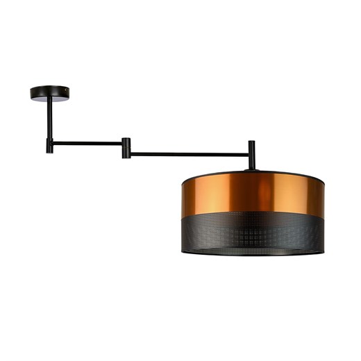 Czarna lampa sufitowa na wysięgniku ruchomym nad stół RANGUN GLAM ze sklepu Lysne w kategorii Lampy sufitowe - zdjęcie 181835486