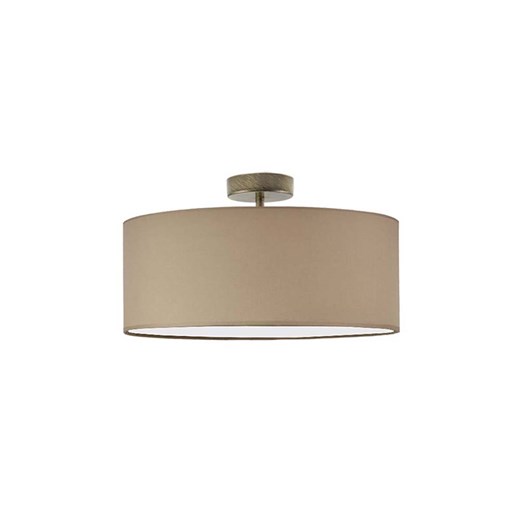 Beżowy plafon sufitowy do kuchni WENECJA fi - 40 cm - kolor beżowy ze sklepu Lysne w kategorii Lampy sufitowe - zdjęcie 181835527