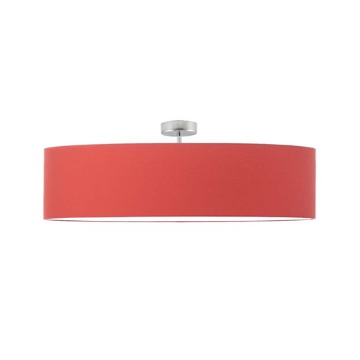 Czerwona lampa sufitowa z dużym abażurem GRENADA  fi - 80 cm - kolor czerwony ze sklepu Lysne w kategorii Lampy dziecięce - zdjęcie 181835575