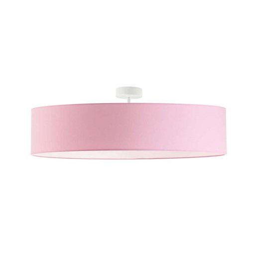 Różowa lampa sufitowa dla dziewczynki GRENADA  fi - 80 cm - kolor różowy ze sklepu Lysne w kategorii Lampy dziecięce - zdjęcie 181835576